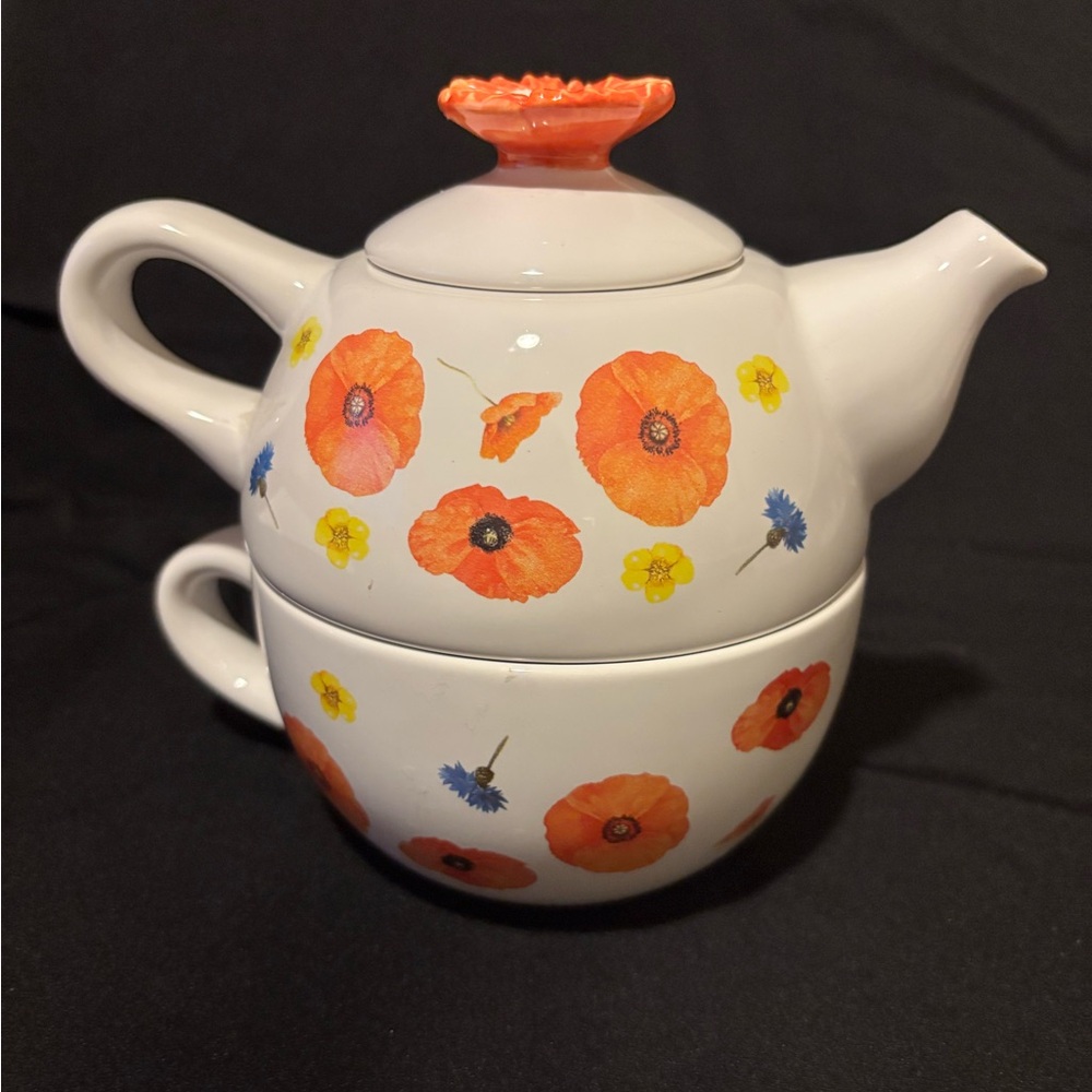 Marjolien Bastien Single Serve Teapot and Cup Set